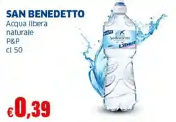 Sigma SAN BENEDETTO Acqua libera naturale P&P offerta