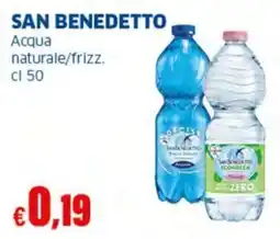 Sigma SAN BENEDETTO Acqua naturale/frizz. offerta