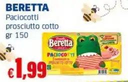 Sigma BERETTA Paciocotti prosciutto cotto offerta