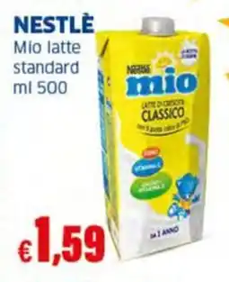 Sigma NESTLÉ Mio latte standard offerta