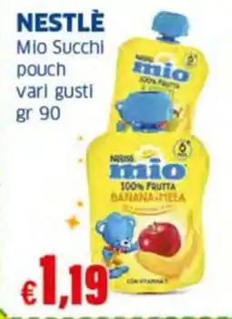 Sigma NESTLÉ Mio Succhi pouch offerta
