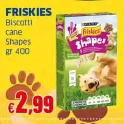 Sigma FRISKIES Biscotti cane Shapes offerta