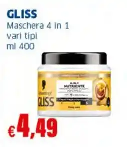 Sigma GLISS Maschera 4 in 1 offerta