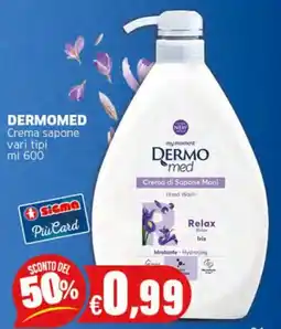 Sigma DERMOMED Crema sapone offerta