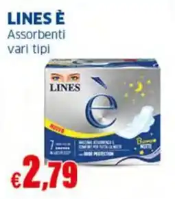 Sigma LINES È Assorbenti offerta