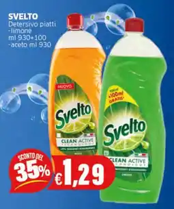 Sigma SVELTO Detersivo piatti offerta
