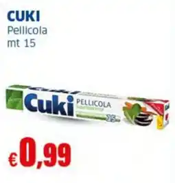 Sigma CUKI Pellicola mt 15 offerta