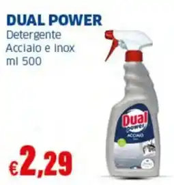 Sigma DUAL POWER Detergente Acciaio e inox offerta