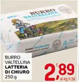 Crai Burro valtellina latteria di chiuro offerta