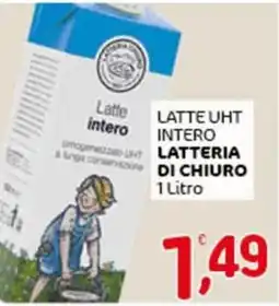 Crai Latte uht intero latteria di chiuro offerta