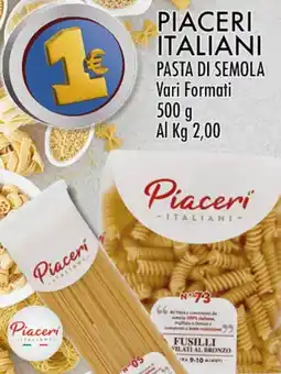 Crai Piaceri italiani pasta di semola offerta