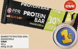 Crai Barrette protein 30% mandorla CRAI offerta