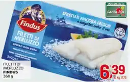 Crai Filetti di merluzzo FINDUS offerta