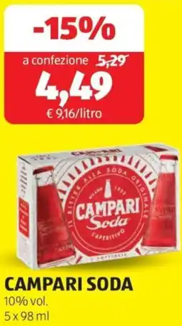ALDI Campari soda offerta