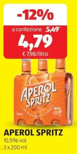 ALDI Aperol spritz offerta