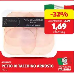 ALDI Gourmet petto di tacchino arrosto offerta