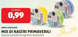 ALDI Home creation mix di nastri primaverili offerta