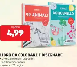 ALDI Libro da colorare e disegnare offerta
