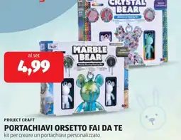 ALDI Project craft portachiavi orsetto fai da te offerta