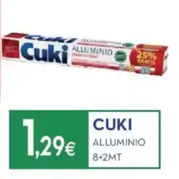 Proshop Cuki alluminio 8+2mt offerta