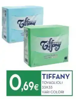 Proshop Tiffany tovaglioli 33x33 offerta