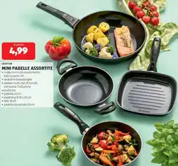 ALDI Crofton mini padelle offerta