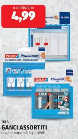 ALDI Tesa ganci offerta