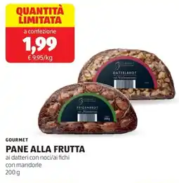 ALDI Gourmet pane alla frutta offerta