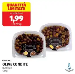 ALDI Gourmet olive condite offerta