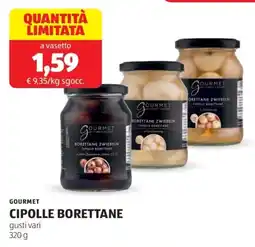 ALDI Gourmet cipolle borettane offerta