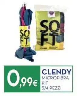 Proshop Clendy microfibra kit offerta
