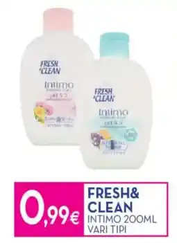 Proshop Fresh & clean intimo offerta