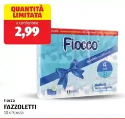 ALDI Fiocco fazzoletti offerta