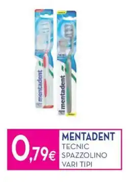 Proshop Mentadent tecnic spazzolino offerta