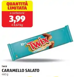 ALDI Twix caramello salato offerta