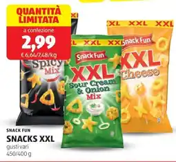 ALDI Snack fun snacks XXL offerta