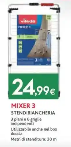 Proshop Vileda mixer 3 stendibiancheria offerta