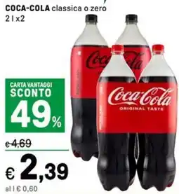 Iper La Grande COCA-COLA classica o zero offerta