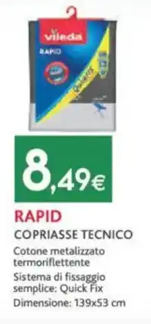 Proshop Vileda rapid copriasse tecnico offerta