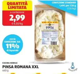 ALDI Cucina nobile pinsa romana XXL offerta