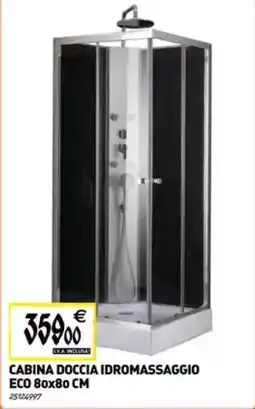 Tecnomat Cabina doccia idromassaggio eco 80x80 cm offerta