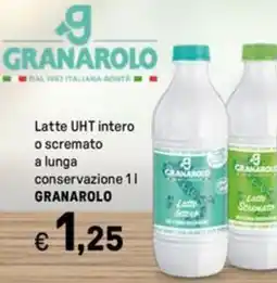 Iper La Grande Latte UHT intero o scremato a lunga conservazione GRANAROLO offerta