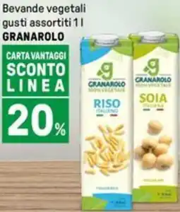 Iper La Grande Bevande vegetali GRANAROLO offerta