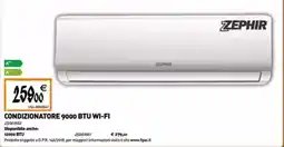 Tecnomat ZEPHIR Condizionatore 9000 BTU WI-FI offerta