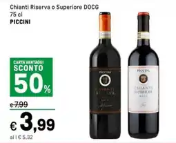 Iper La Grande Chianti Riserva o Superiore DOCG PICCINI offerta
