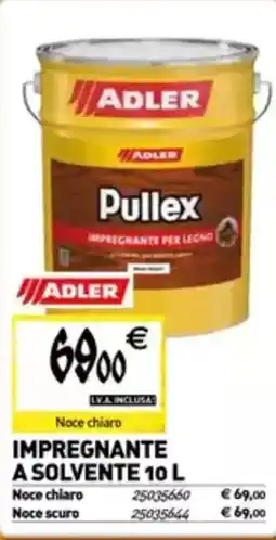 Tecnomat Impregnante a solvente ADLER offerta