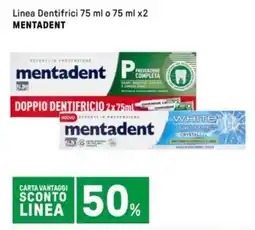 Iper La Grande Linea Dentifrici MENTADENT offerta