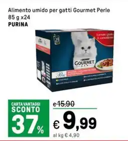 Iper La Grande Alimento umido per gatti Gourmet Perle PURINA offerta
