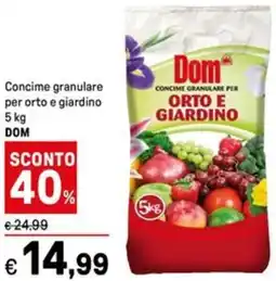 Iper La Grande Concime granulare per orto e giardino offerta