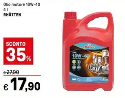 Iper La Grande Olio motore 10W-40 RHÜTTEN offerta